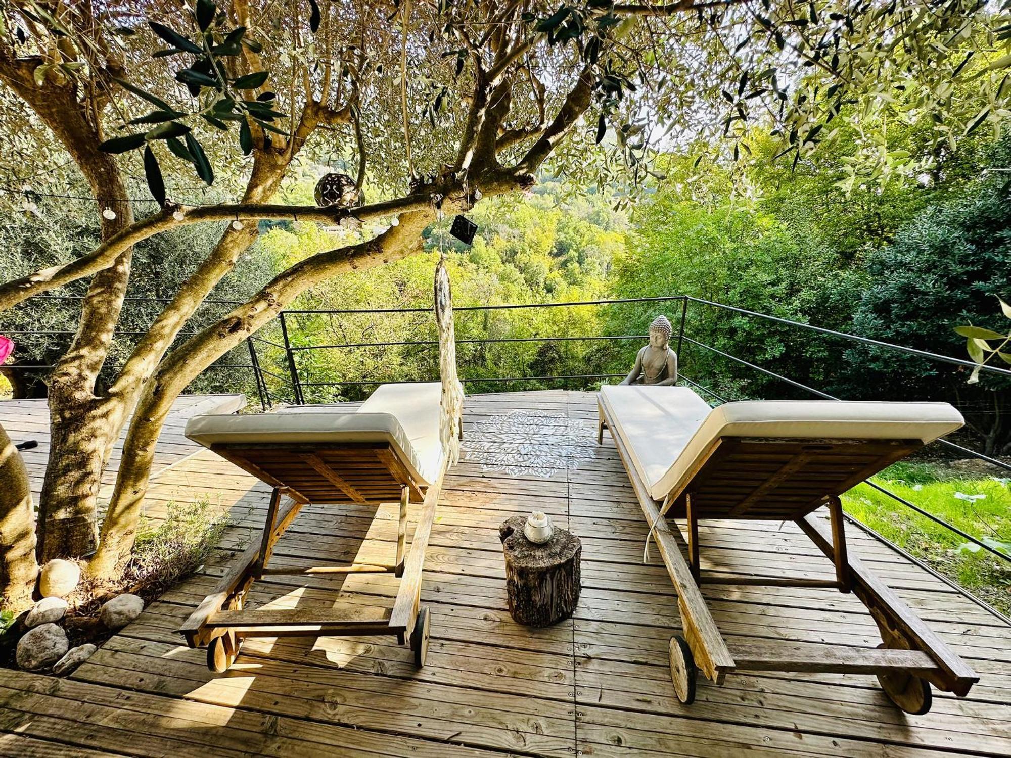 Domaine Les Deux Roches Le Bar-sur-Loup Exterior foto